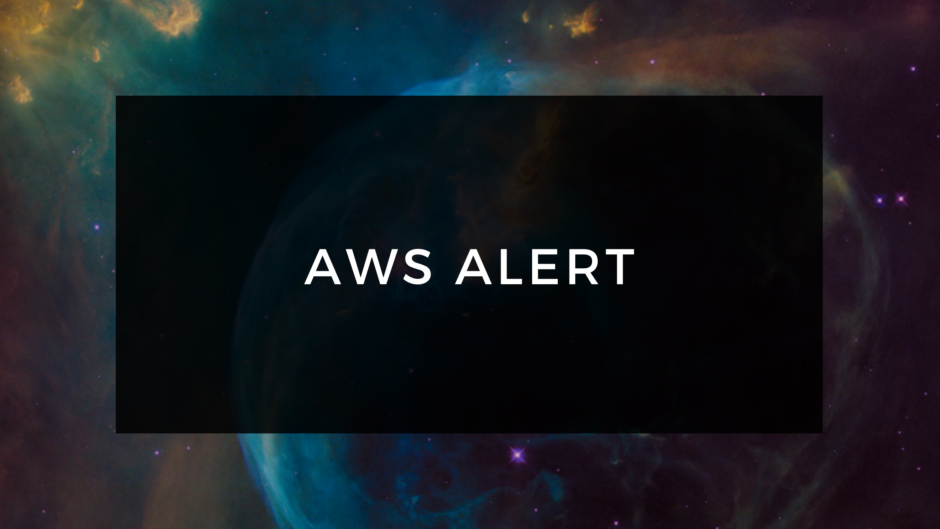 AWS Alert